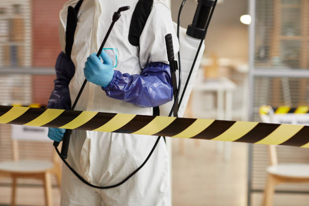 Professional Biohazard Cleanup technician working in Farwell, NE